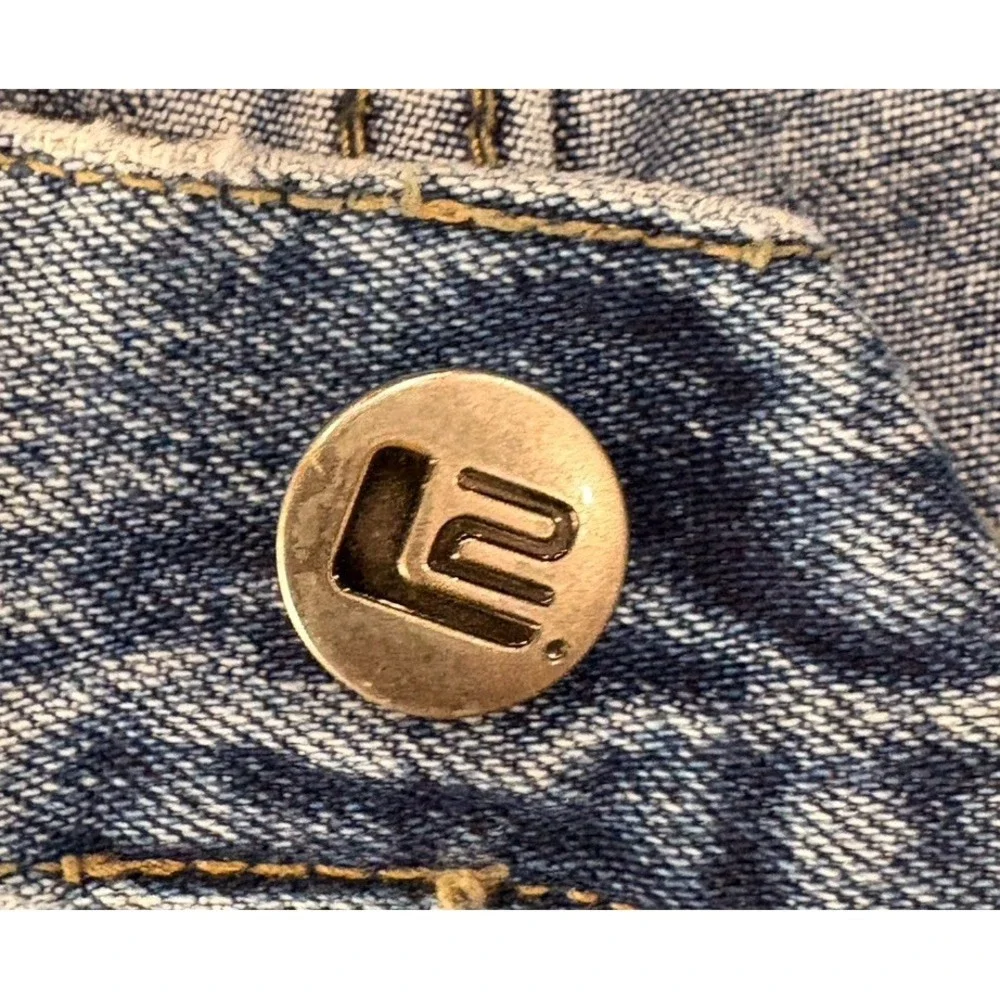 Vintage Levis L2 Jeans Men 32x30 Blue Baggy Relaxed Straight Denim Y2K